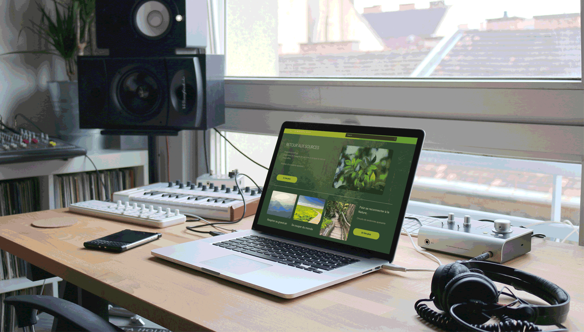 animation mockup monitor